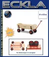 NEU Eckla XXL Long Trailer Bollerwagen Leiterwagen Wagen 120cm