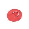 Roter Nirosta D-Ring 25mm Beschlag Durchmesser 90mm Rot Grabner altern EAN 0642147826237 2960163000.red