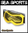 SHplus Oxygen Kinderskibrille gelb Gläser orange Snowboardbrille Kindersnowboardbrille Jugendskibrille Wintersportbrille