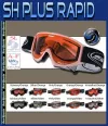 SHplus Rapid Skibrille orange Gläser silber Snowboardbrille Kinderskibrille Jugendskibrille