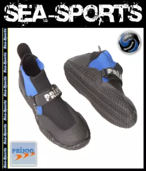 Blaue flache NeoprenSchuhe Neo Schuhe Prijon für Wassersport 