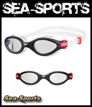 Schwimmbrille Arena IMAX 3  Swimming Goggle Clear Black Red