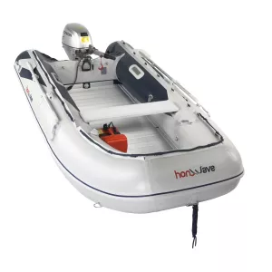2,5m Schlauchboot T25AE3 Honwave Honda mit AluBodenSchlauchboot Motorboot Aktuelles  Modell der 4. Generation max.6PS, Luft- & Schlauchboot