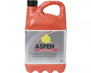Alkylatbenzin ASPEN 2-Takt fertig gem. 5L für Aussenborder Gartenmaschinen und Forstgeräte Benzin 5Liter Mischverhältnis 1:50