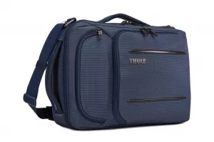 blaue Aktentasche Geschäftsrucksack Laptoptasche Thule Dress blue Crossover 2 Convertible Laptop Bag 15.6Zoll Thule