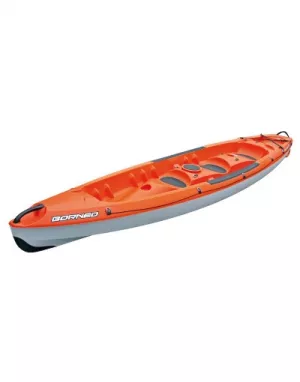 BIC Borneo orange SitonTop Kajak 3er Familienkajak lieferumfang nur Boot, Sitze Paddel optional