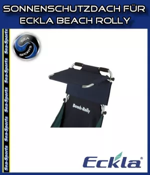 Eckla Sonnenschutzdach für Beach Rolly blau, blau-gelb blau-grün