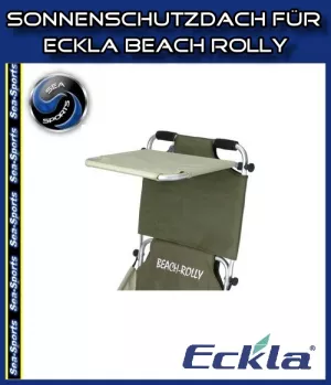 Sonnenschutzdach für Beach Rolly oliv grün Eckla 