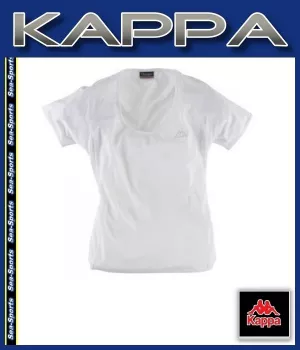 T-shirt Doro Kappa Damen weiss white Größe S