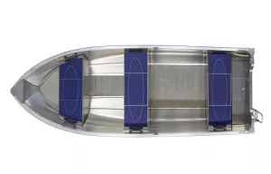 Aluminiumboot 445 Sportsman Linder Basic optional mit Ruder Motor und Zubehör Selbstabholung nach Vorbestellung (Verkauf und Angebotspreis nur auf Anfrage und per Werksvertrag)