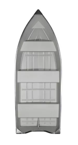 Marine Aluboot 400S speziell auf die Bedürfnisse von Anglern abgestimmt 3,99m plus Zubehör