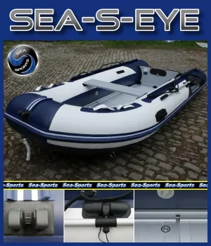 SEA-S-EYE Rib Schlauchboot 5,8m PVC Festrumpfschlauchboot inkl