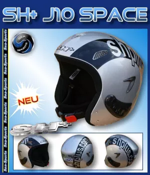 Gr. XL SHplus J10 Space Ski- und Snowboardhelm für Wintersportler Chrome