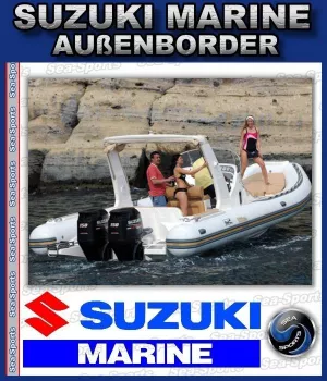 Aussenborder und Innenborder von Mercruiser Mercury Mariner Yamaha Tohatsu  Suzuki Sea-Sports Aussenbordercenter 100PS 150PS